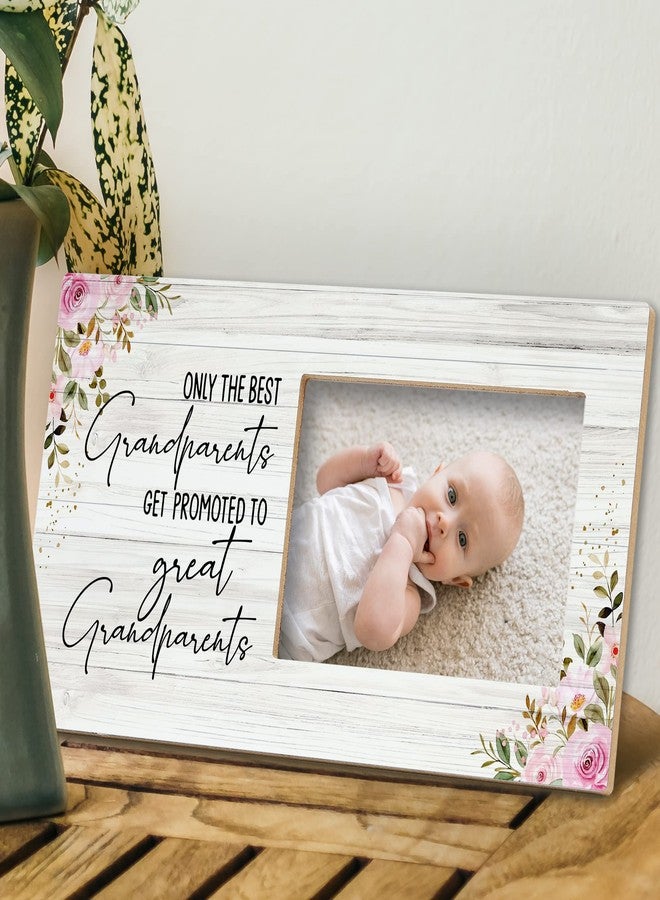 SRADMO Grandparents & Great Grandparents Photo Frames, Baby Announcement & Promotion Keepsakes, 12x6 Grandkids Picture Frame - Image 3